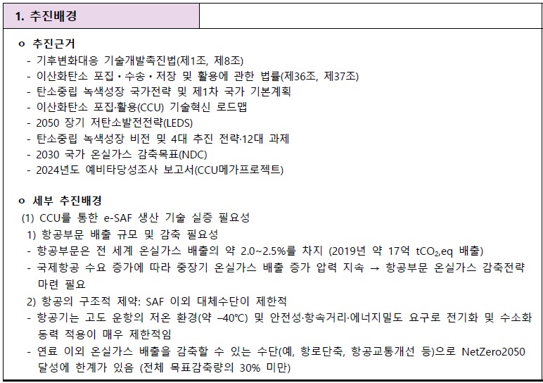 [정부과제제안서] 발전분야 온실가스 활용을 통한 e-SAF 생산 기술개발.jpg