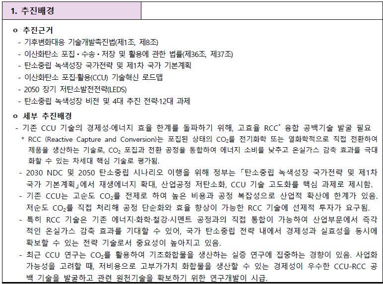 [정부과제제안서] 2026년도 CO2동시포집전환(RCC)융합기술개발 사업 신규과제 공모.jpg